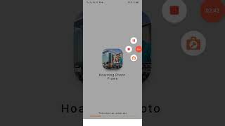 how can take frame using hoarding photo editor app| Sana tech screenshot 4