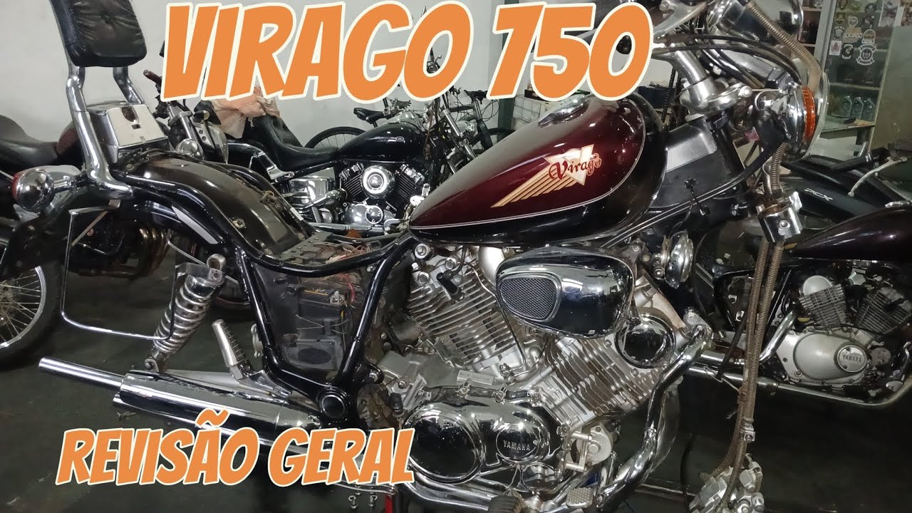 Yamaha Virago 750 revisão geral