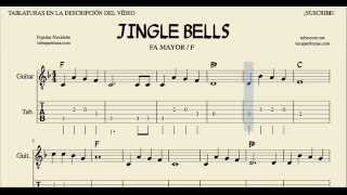 Jingle Bells Tablatura de Guitarra Villancico de Navidad Dulce Navidad -  Paperblog