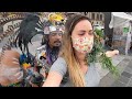 LIMPIA ESPIRITUAL AZTECA de 1 DÓLAR en el ZÓCALO de CDMX 🇲🇽 | GLADYS SEARA VLOGS | México 12/20