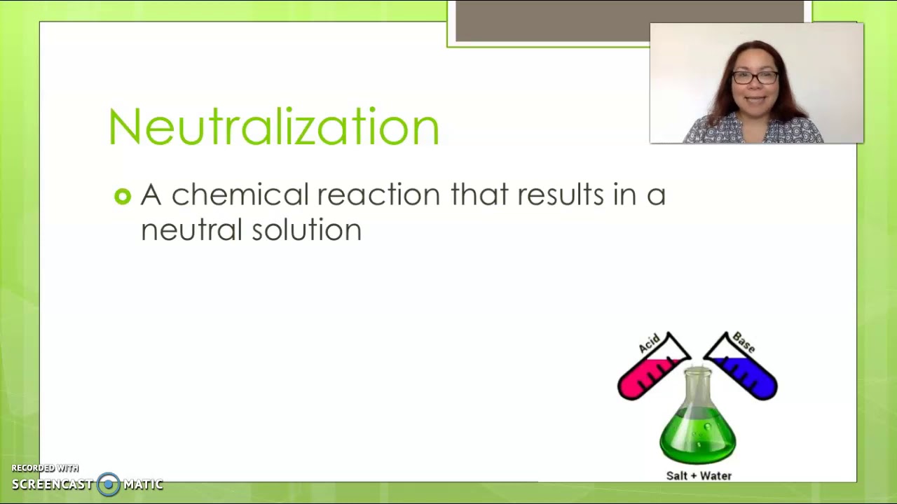 Week 7 Products of Acids and Bases+ Normality - YouTube