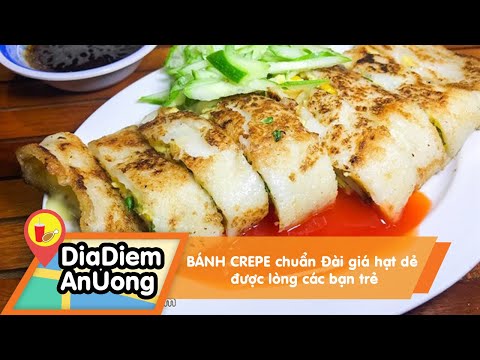 BÁNH CREPE chuẩn Đài giá hạt dẻ được lòng các bạn trẻ| Địa điểm ăn uống | Mua đặc sản 3 miền
