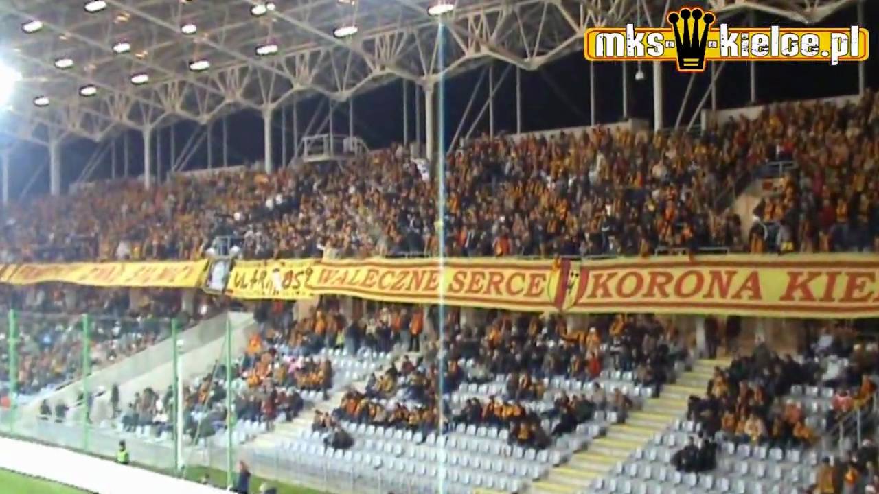 KORONA KIELCE - Wisła Kraków - doping (30.10.09 r.)