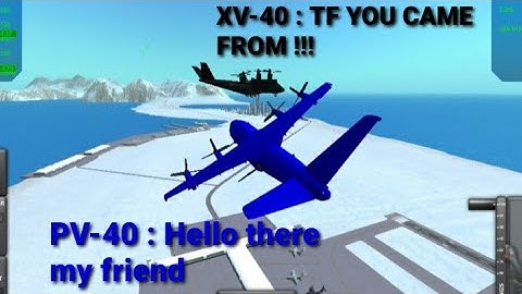 Runway Collision And Midair-collision in Turboprop Flight Simulator ( TFS GUNSHIP MOD )