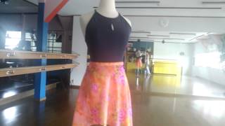 バレエスカート Ballet Shop Summer Sea