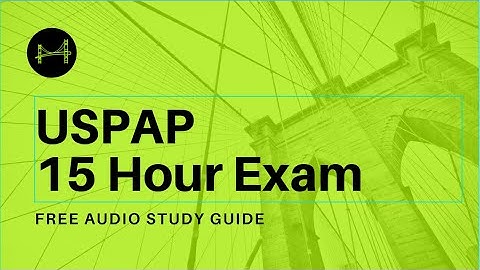 USPAP Exam Study Guide License Appraiser Exam