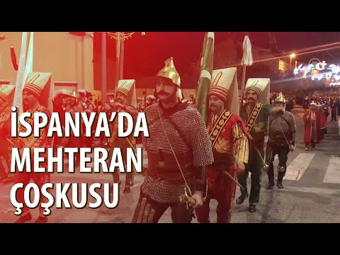 Mehteran Birliği İlk Kez Yürüdüğü İspanya´da Herkesi Etkiledi