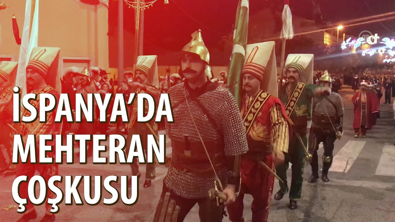 Mehteran Birliği İlk Kez Yürüdüğü İspanya´da Herkesi Etkiledi