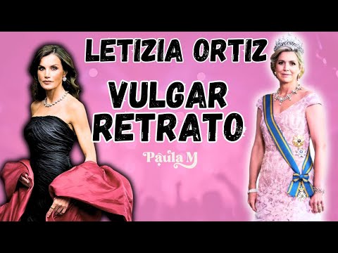 El Vulgar Retrato de Letizia Ortiz: Ofensivo y Feo 🤬