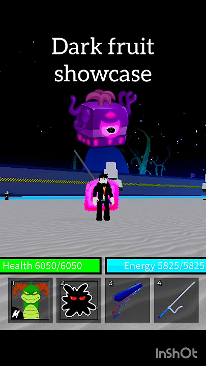 Dark fruit showcase #bloxfruits.
