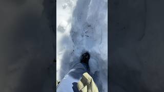 Жовтень😳Насипало трішки сніжку #сніг #гори