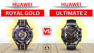 HUAWEI WATCH ULTIMATE Royal Gold Edition VS ULTIMATE 2 (2025) Comparison!