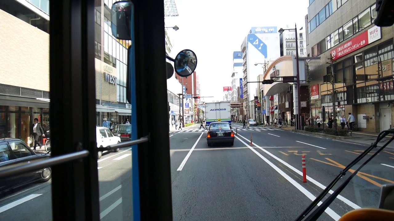 【前面展望】高松駅前～岩崎～塩江【コトデンバス塩江線】