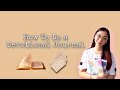 How To Do a Devotional Journal | SOAP method Bible Study