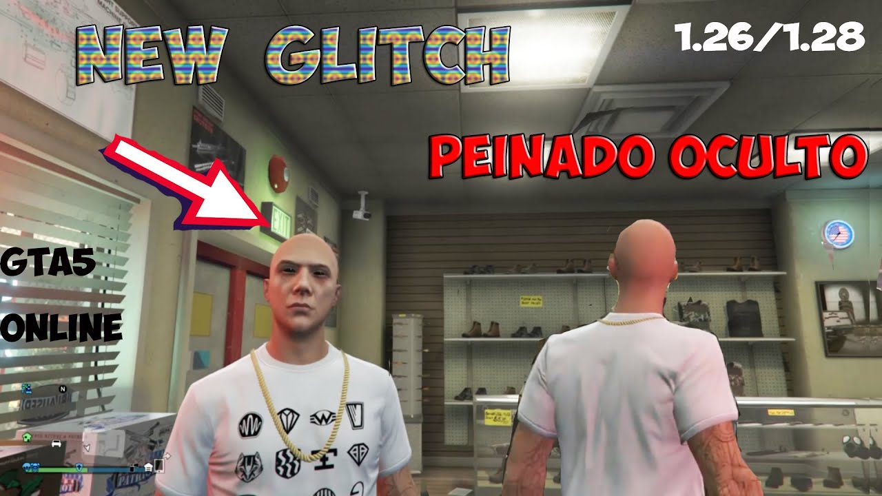 NEW GLITCH PEINADO OCULTOGTA 5 Online 1.26/1.28 HAIRSTYLE HIDDEN YouTube