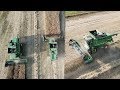 RAPSERNTE 2018  mit 2x JOHN DEERE T660i