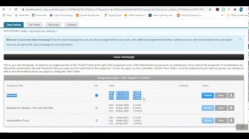 How to Turn in Papers to Turnitin com Video Tutorial