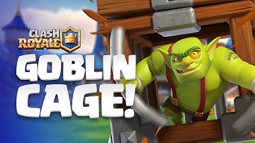 Clash Royale: NEW CARD REVEAL! 😲 Goblin Cage enters the Arena!