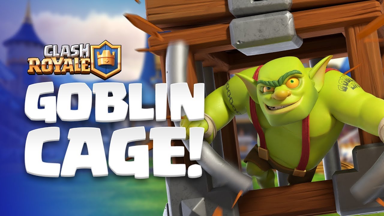 Clash Royale: NEW CARD REVEAL! 😲 Goblin Cage enters the Arena! - YouTube