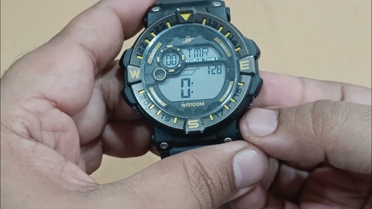 How Timer Feature Work in Digital Watches Sonata SF Digital