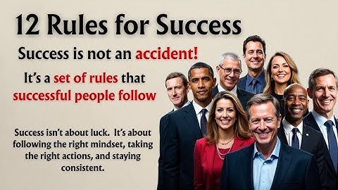 12 Rules For Success | Success Rules of Life | Improve Your English Fluency | Graded Reader | ESL