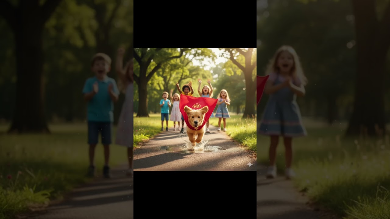 “Superdog Saves the Day 🐶❤️ | Golden Retriever Hero Story”