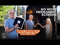 Magnetic Van Bugscreen Installed in 30 Seconds! (Universal Fit &amp; Non-Permanent Bug Solution)