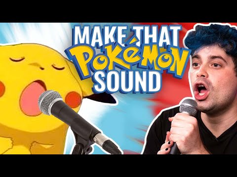 Can We Make That Pokémon Noise?