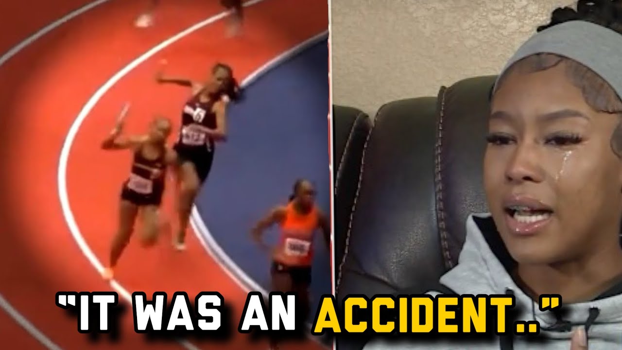 Track Star Rage Trackstar STRIKES opponent and then cries... - YouTube