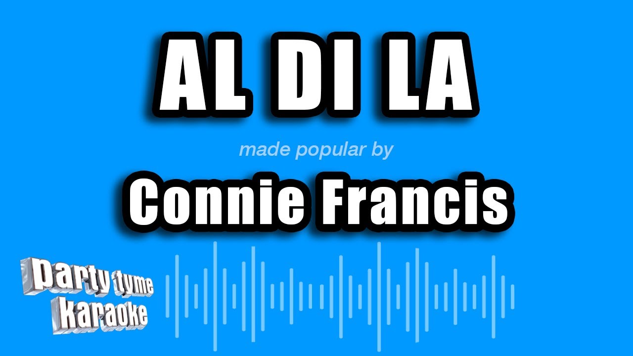 Connie Francis - Al Di La (Karaoke Version)
