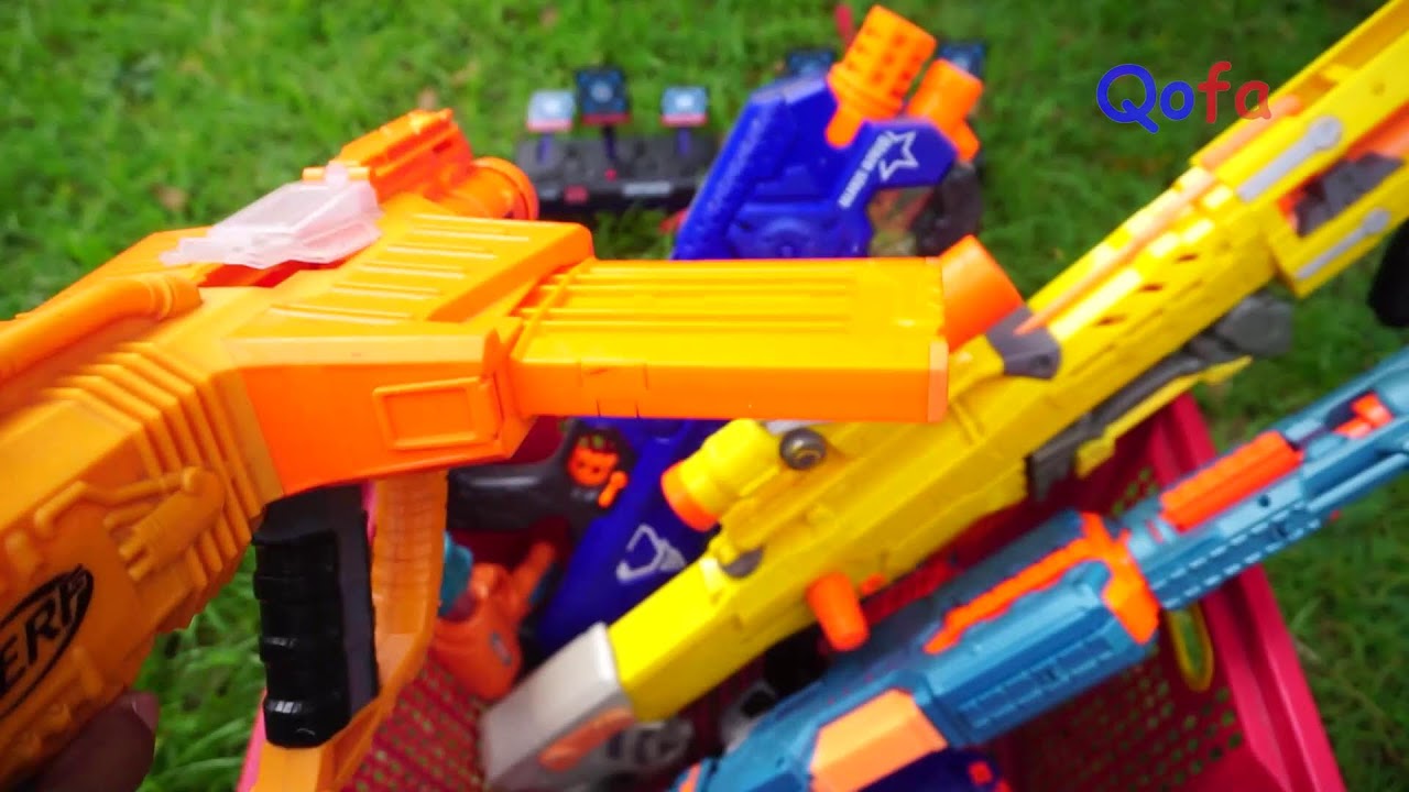 Try 7 Sniper Rifles NERF GUN BIG NERF BLASTER Gear Light Gun