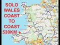 Wild Camping - Wales Coast to Coast - 530km - 5 Day Solo Cycle Adventure - Full Highlights