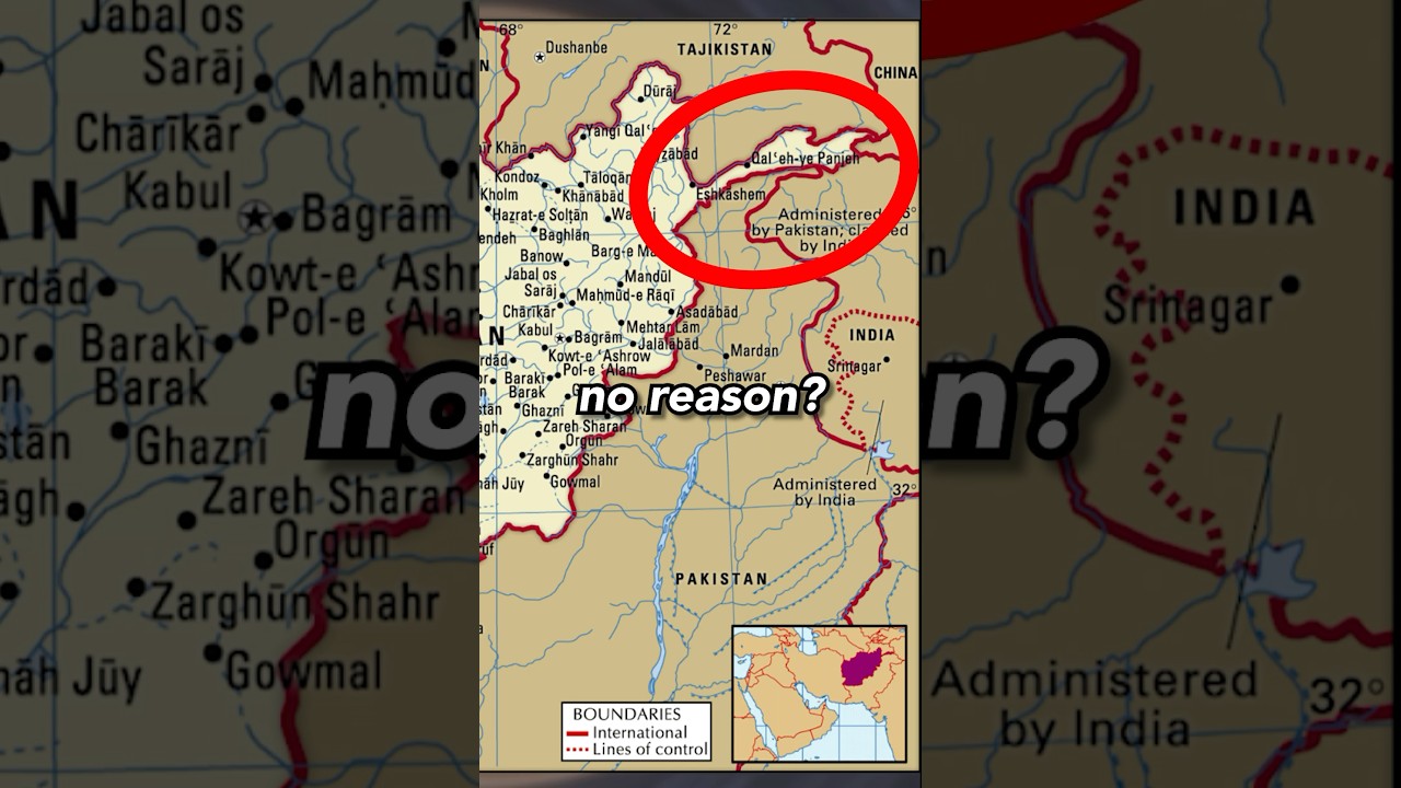 Why is Afghanistan’s border so strange?
