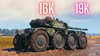 World of Tanks Panhard EBR 105 - 16K Assist Damage & EBR 105 - 19K & 18K & 19K