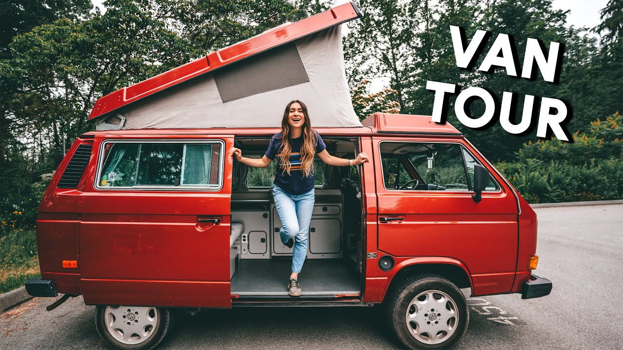 our 1987 Westfalia VAN TOUR! - YouTube