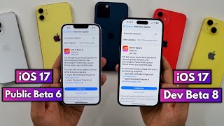 iOS 17 Beta 8 & iOS 17 Public Beta 6 | What's New?