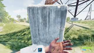 Rust Pipe shotgun to MP5 he didn’t 😂