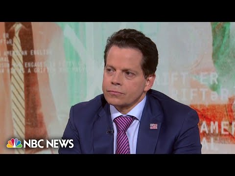 Trump is a ‘grifter’ and engages in ‘political sociopathic behavior,’ says Anthony Scaramucci