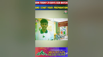 Join Today 21 Days SSB Course |SSB Interview Tips | #SSB #SSBPrepration