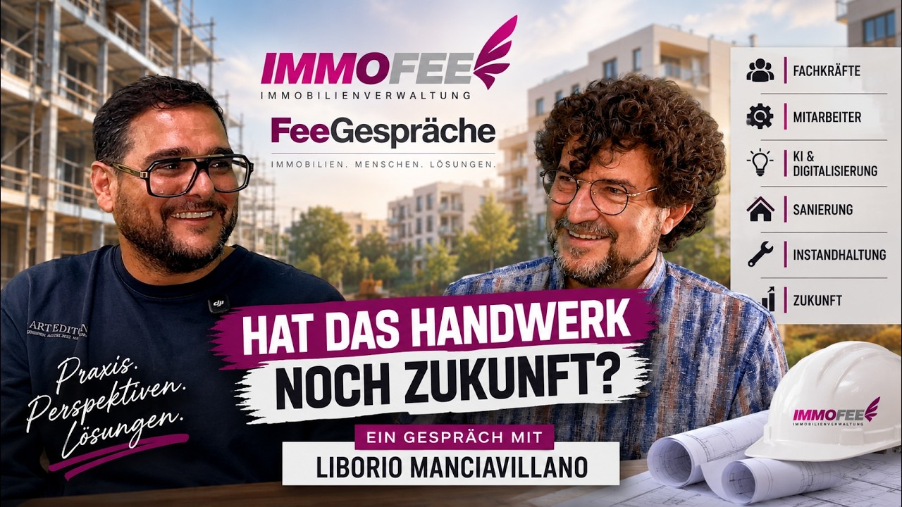 Zukunft des Handwerks, Mitarbeiter und KI: FeeGespräch mit Liborio Manciavillano