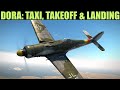 FW-190 D-9 Dora: Taxi, Takeoff, Flight & Landing Tutorial | DCS WORLD