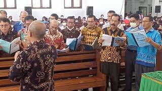 St.J.Sinaga: Koor Ama HKBP Banjarmasin: TUHANKU HO HAPORUSANKU