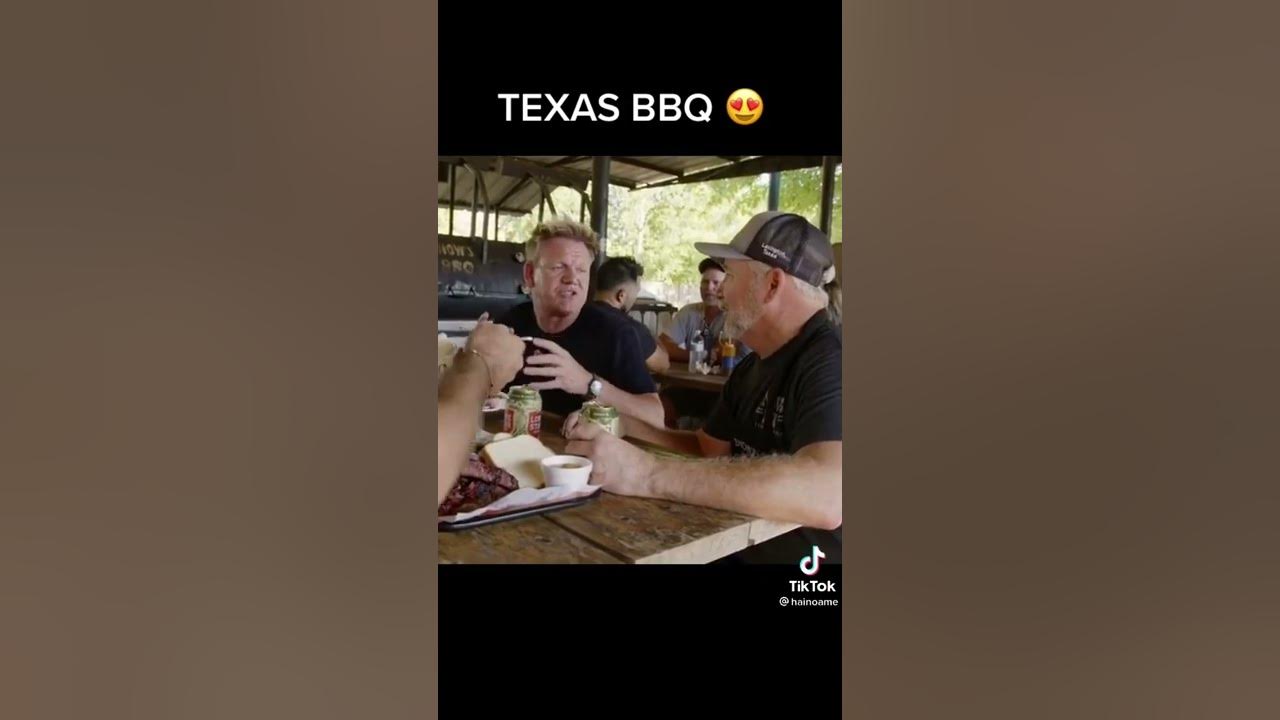 Gordon Ramsay, Gino & Fred visit a Texas BBQ and meet 84 year old pit