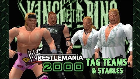 WWF WrestleMania 2000 - Tag Team Entrances