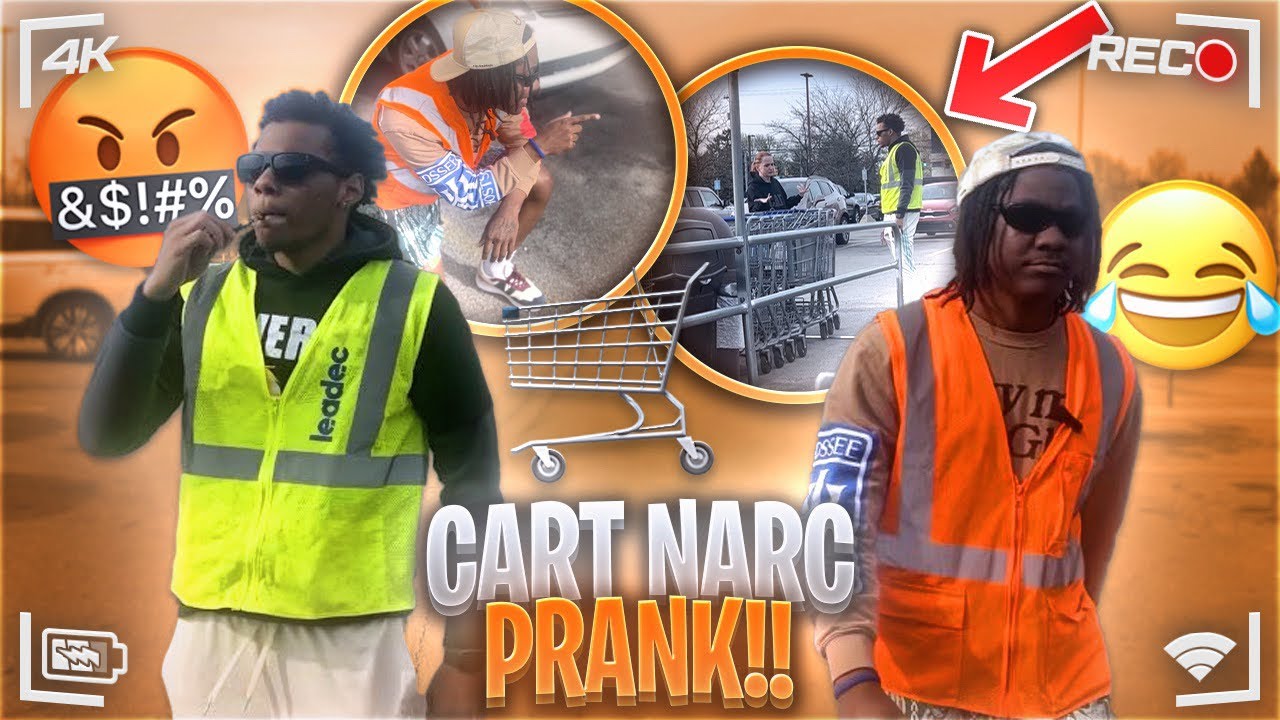 Cart Narc Prank! ft. RELLOnYouTube YouTube