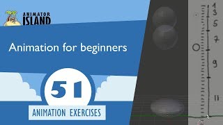 Animation Basics for Beginners - Bouncing Ball 2D & 3D