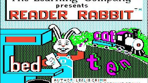 Apple II Longplay - Reader Rabbit Part.1
