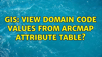 GIS: View domain code values from ArcMap attribute table? (2 Solutions!!)