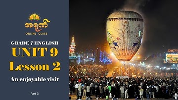 G-7 English Unit 9 Lesson 2 Part 3