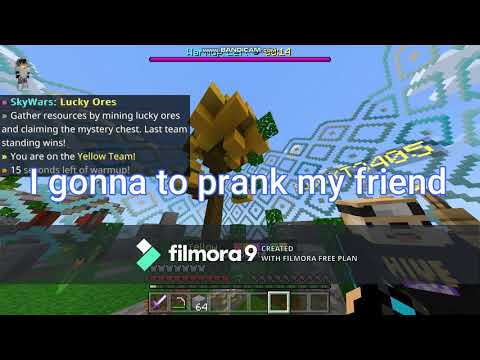 The Hive skywars funny moment 1 - YouTube